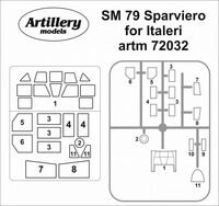 SM 79 Sparviero for Italeri