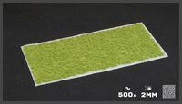 Tiny Tufts Light Green  (2mm) - Image 1