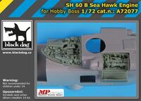 SH-60B Sea Hawk engine  for Hobby Boss - Image 1