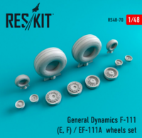 General Dynamics F-111 (E, F) / EF-111A  wheels set - Image 1