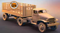 Chevrolet G7103 with trailer - Image 1