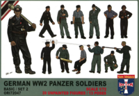 German WW2 Panzer Soldiers Basic Set 2