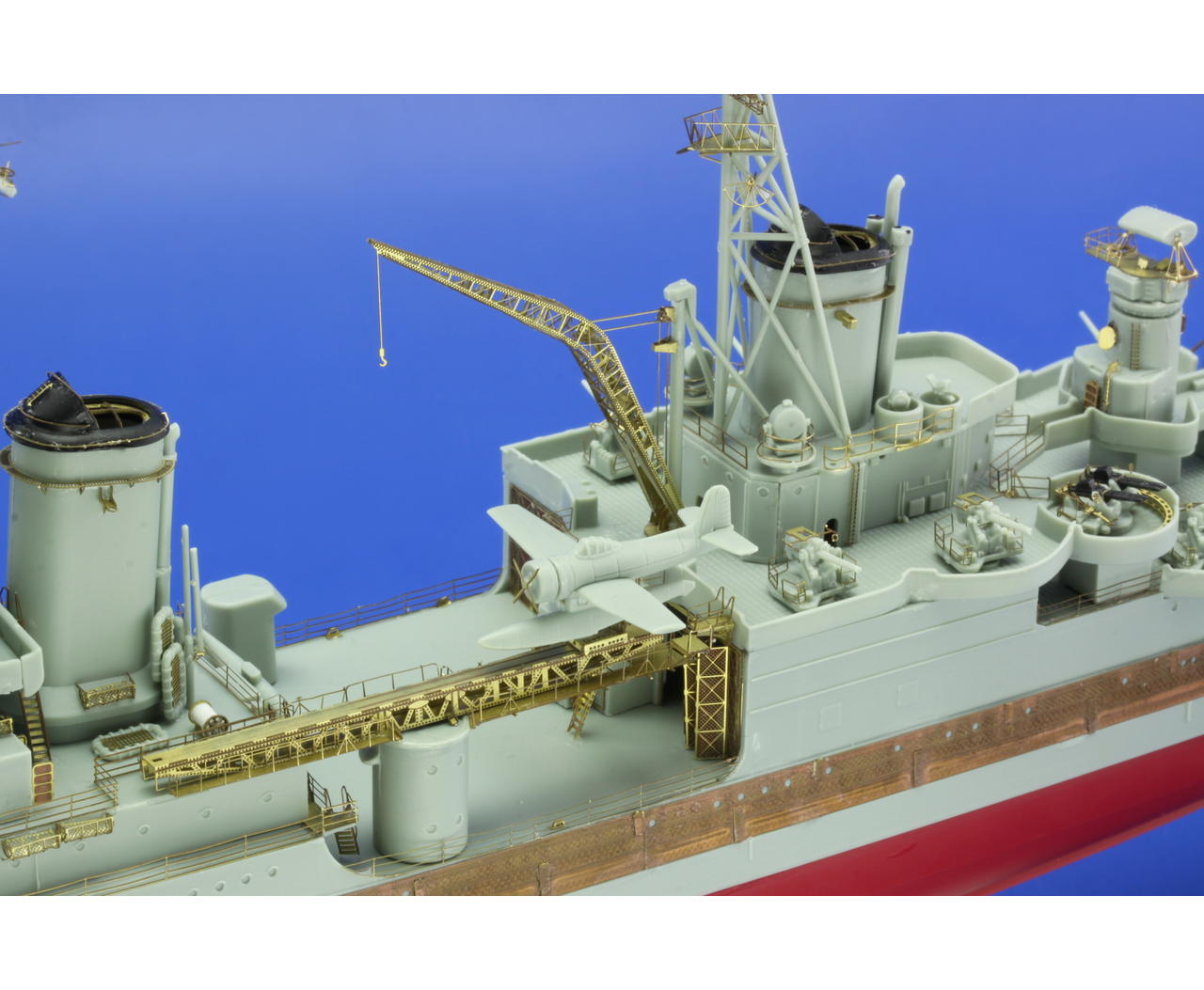 USS CA-35 Indianapolis 1/350 Academy Eduard 53101