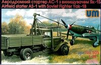 Airfield starter AS-1 with soviet fighter Yak-1B - Image 1