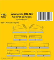 Aermacchi MB-326 Control Surfaces (For Italeri) - Image 1