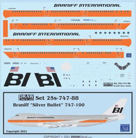Boeing 747-100 - Braniff "Silver Bullet" - Image 1