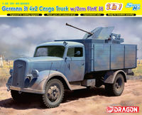 German 3t 4x2 Truck w/2cm FlaK 38 (2 in 1) - Smart Kit - Image 1
