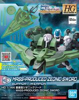MASS-PRODUCED ZEONIC SWORD (Gundam 58826) - Image 1