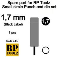 Spare part for RP Toolz Small circle punch and die set 1,7