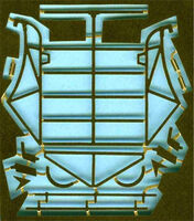 Macchi MB.326 crew access ladder (designed to be used with Italeri and Supermodel kits)