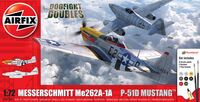 Messerschmitt Me262 & P-51D Mustang Dogfight Double - Gift Set