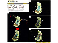 Mil Mi-24D Seat Belts (3D-Printed) - Image 1