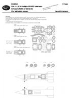 F-104 J/G/S, CF-104 Starfighter ADVANCED kabuki masks for Hasegawa - Image 1