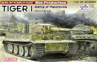 Tiger I Mid-Production w/Zimmerit Otto Carius Battle of Malinava Village 1944