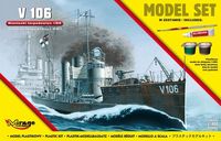 V106  (Niemiecki Okrt Torpedowy z I W) (MODEL SET)