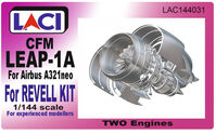 Engine CFM LEAP-1A for Airbus A321neo Revell kit (2 engines in kit)