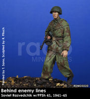 Behind enemy lines, Soviet Razvedchik w/PPSh 41,1941-45 - Image 1