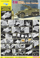 American Self-propelled Gun T-19 105 mm Howitzer Motor Carriage