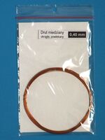 Drut miedziany 0,4 mm (5 m) - Image 1