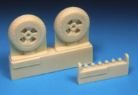 Sea Fury Mainwheels - Diamond Tread