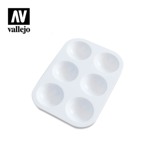 Paleta do mieszania farb 13x9cm - Image 1