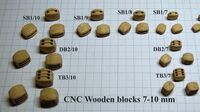 CNC double block 2/7mm