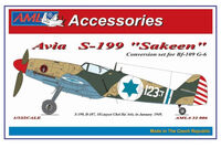 Avia S-199 Sakeen - Conversion Set for Revell Me-109 G 6