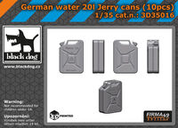 German Water 20l Jerry Cans (10pcs)