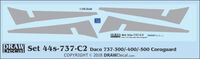Boeing 737-300/400/500 - Coroguard, two complete sets (for Daco kits)