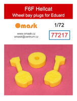 F6F Hellcat Wheel Bay Plugs (For Eduard)