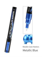 MKA-07 Super Metallic Color Marker Blue