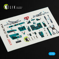 MiG-23 ML/MLA Interior 3D Decals For ClearProp Kit