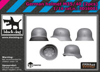 German Helmet M35/40 (2 pcs) - Image 1