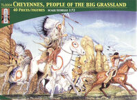 Cheyennes - People of the Big Grasslands (40 figures)