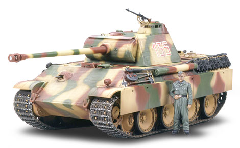 German Panther Type G Early Version with Photo Etched Parts for Zimmerit Coating - Image 1