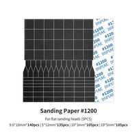 SP-ES12 Sanding Paper 1200 Grit (For Flat Sanding Heads) (5pcs)