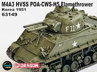 M4A3 HVSS POA-CWS-H5 Flamethrower Korea 1951