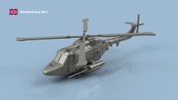 Westland Lynx AH-7 unfolded blades - 3D printing (4 helicopters)