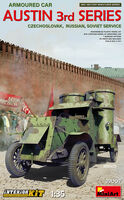 Austin Armoured Car 3rd Series: Czechoslovak, Russian, Soviet Service with Interior Kit