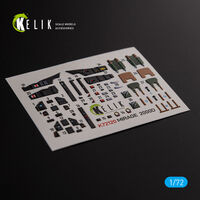 Mirage 2000D Interior 3D Decals For ModelSvit Kit - Image 1