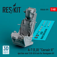 A-7 (E, D) Corsair II Ejection Seat SJU-8/A Late For Hasegawa Kit (3D Printed) - Image 1