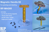 Mag60 , Magnetic handle with acrylic basement - Image 1