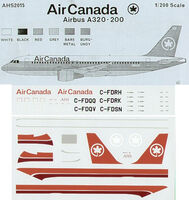 Airbus A320-200 - Air Canada Decals