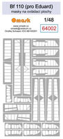 Bf 110 Masks For Control Surfaces (For Eduard) - Image 1