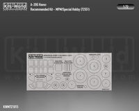 A-20G Havoc Canopy/Wheel Mask (forMPM/Special Hobby 72551 Kits)