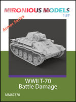 WWII T-70 Battle Damage - Image 1
