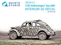 Volkswagen Typ 82E  - 3D-Printed & Coloured Interior (for RFM kits) - Image 1