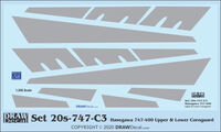 Boeing 747-400 - Upper and Lower Coroguard (for Hasegawa kits)