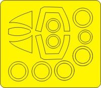 A-4B/C/E/F Skyhawk BASIC kabuki masks for Fujimi - Image 1