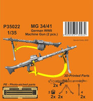 MG 34/41 German WWII Machine Gun (2pcs)